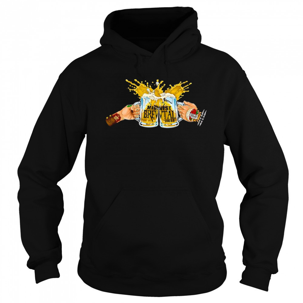 Mugs Midwest Brewtal Fest shirt Hoodie