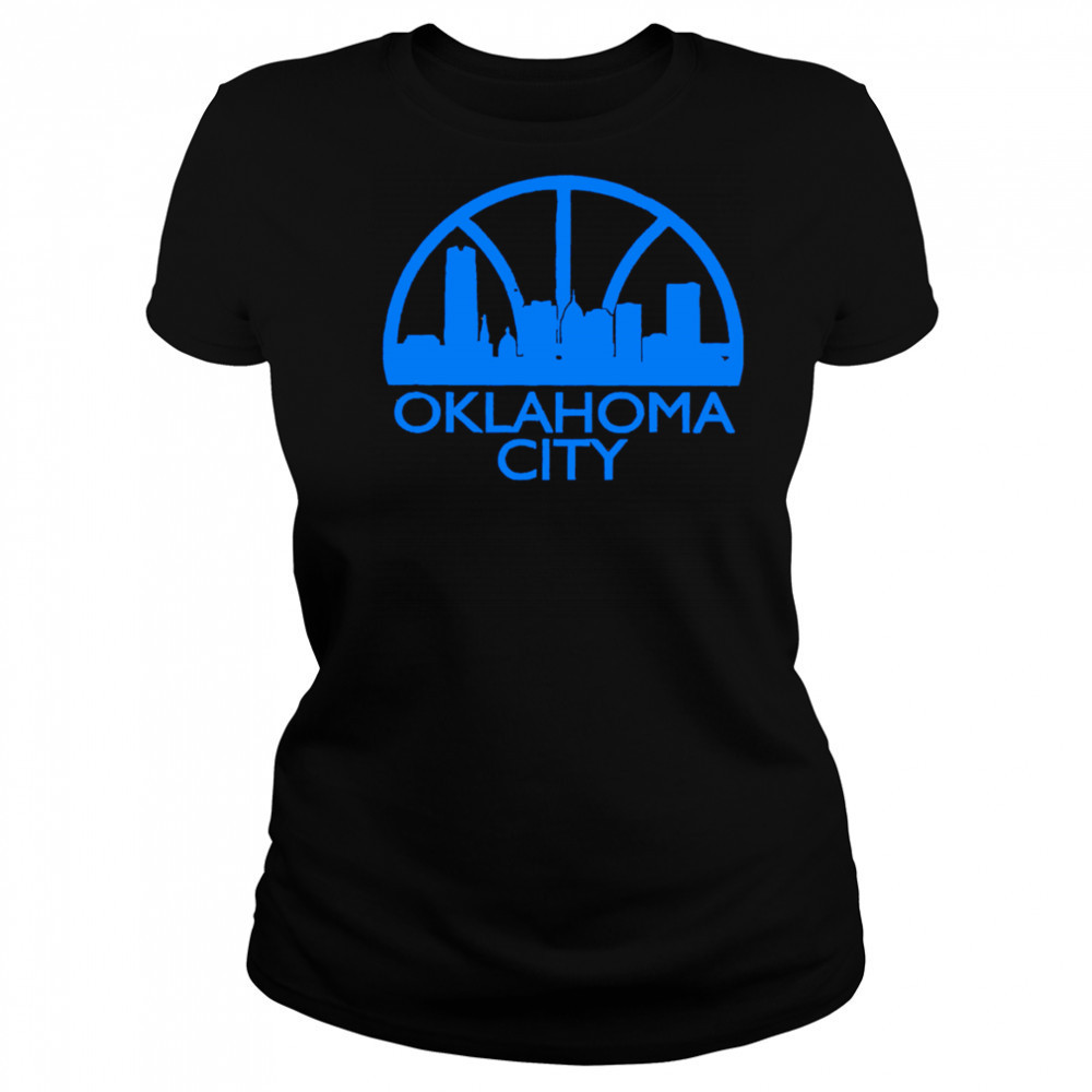 Okc Throwback Skyline shirt Women's T-shirt