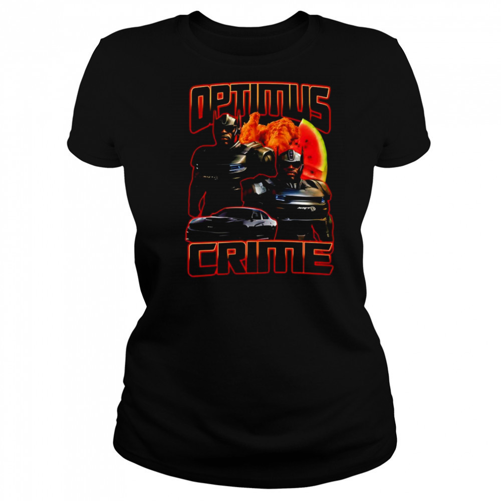 Optimus Crime shirt Women's T-shirt