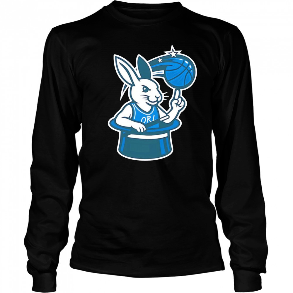 Orlando Magic magic rabbit shirt Long Sleeved