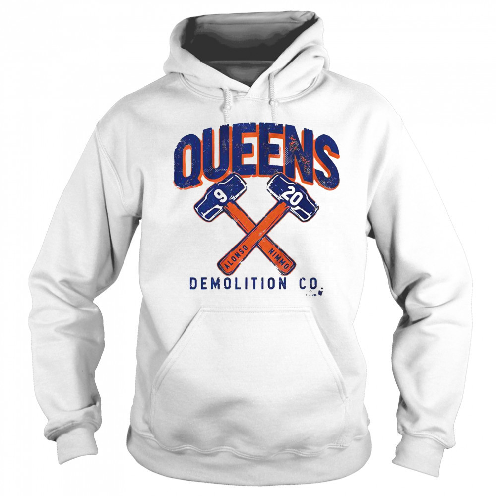 Pete Alonso & Brandon Nimmo Queens Demolition Co T-Shirt Hoodie