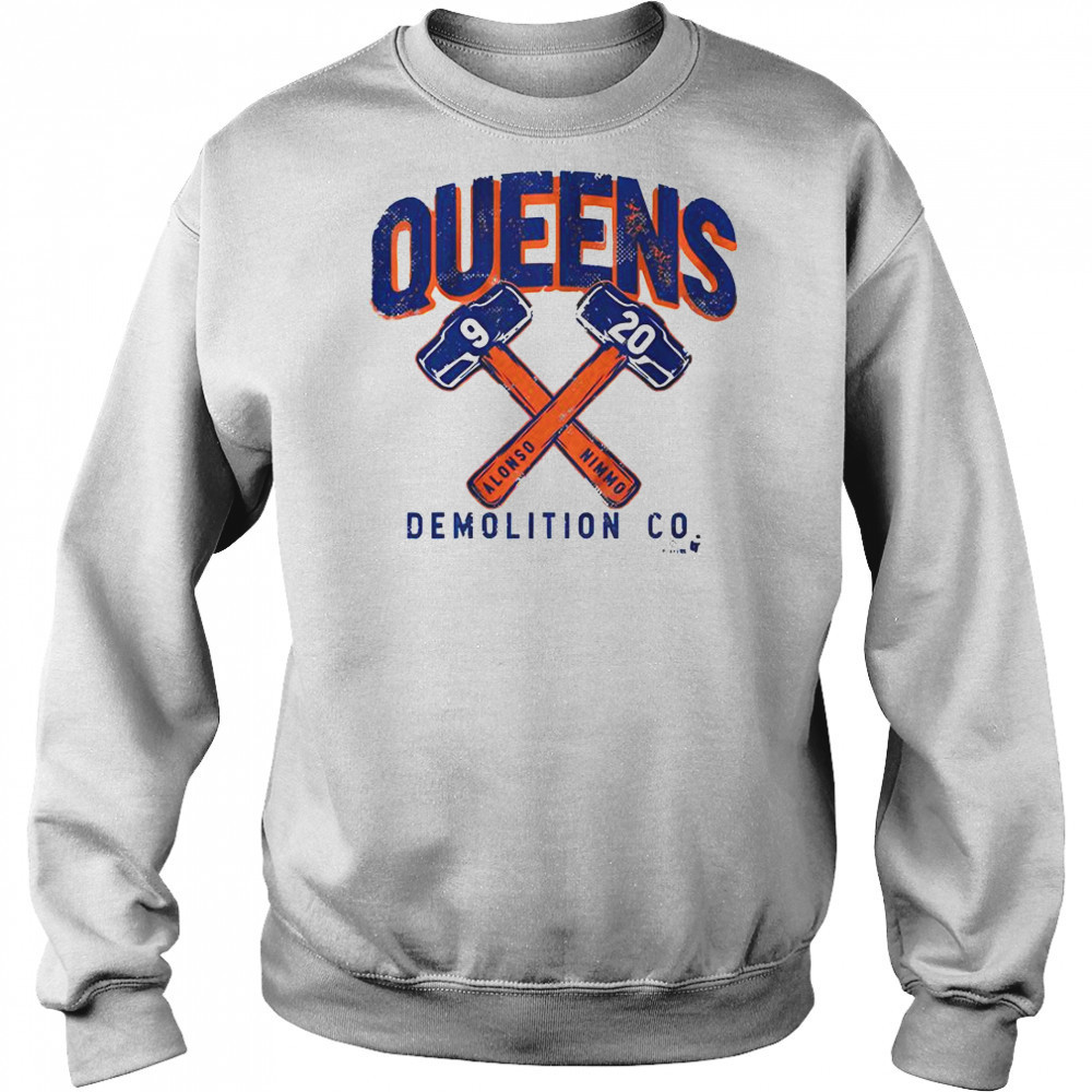 Pete Alonso & Brandon Nimmo Queens Demolition Co T-Shirt Sweatshirt