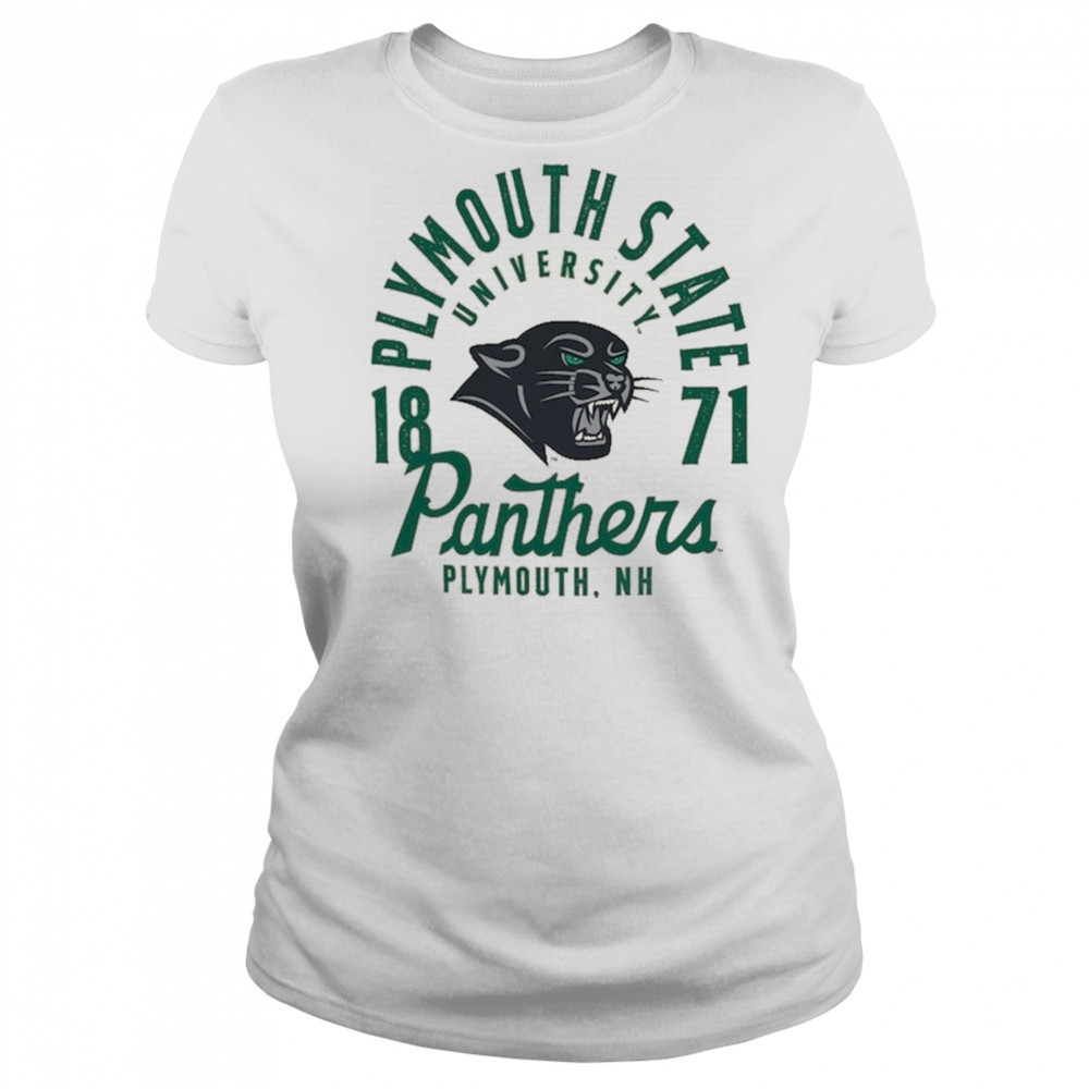 Plymouth State Panthers Comfort Colors Mascot Overlay Shirt Women's T-shirt
