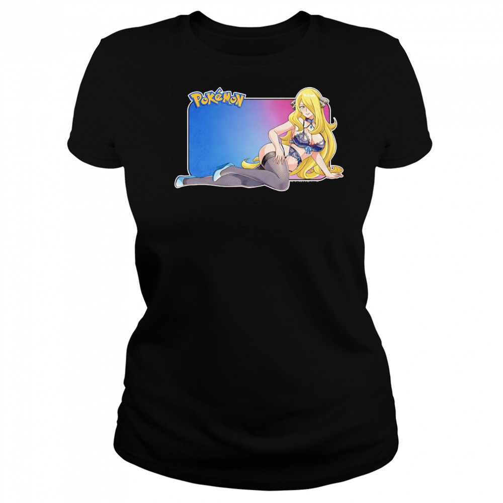 Pokemon Cynthia sexy shirt Women's T-shirt
