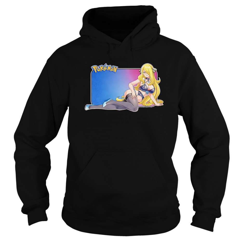 Pokemon Cynthia sexy shirt Hoodie