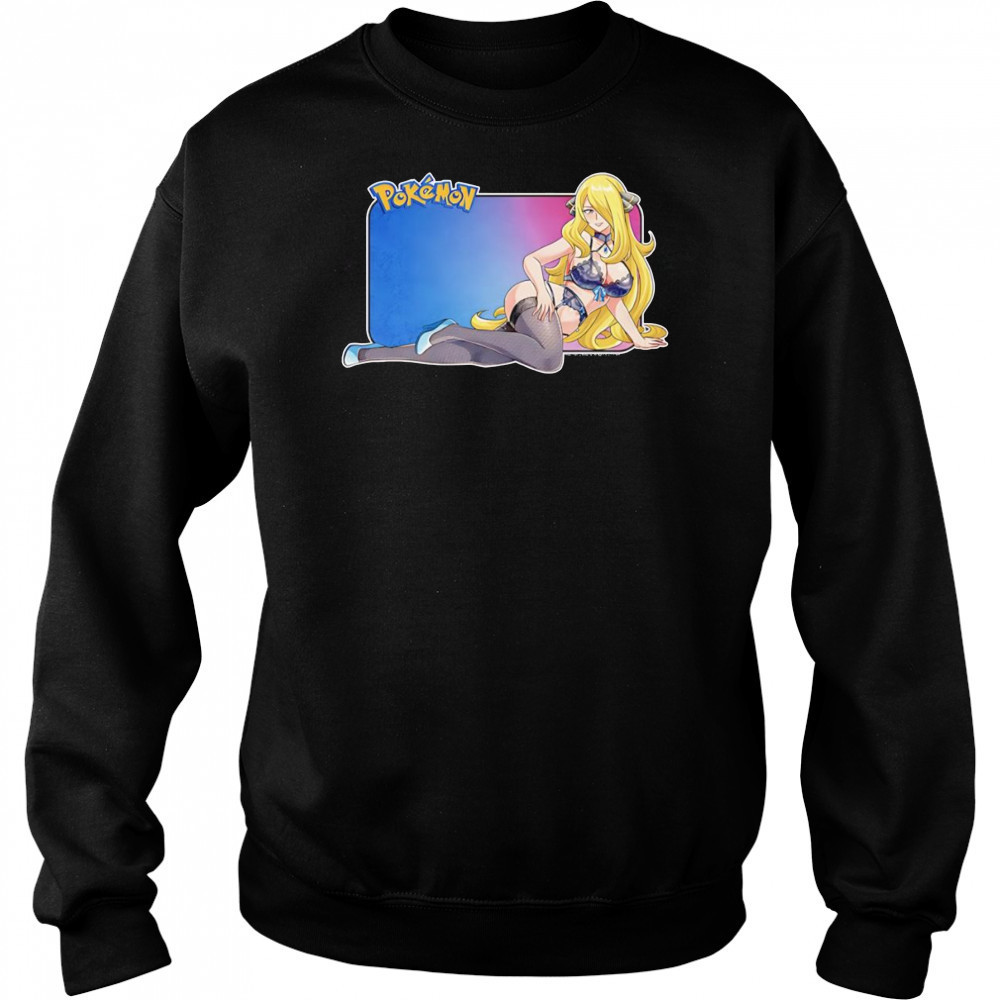 Pokemon Cynthia sexy shirt Sweatshirt