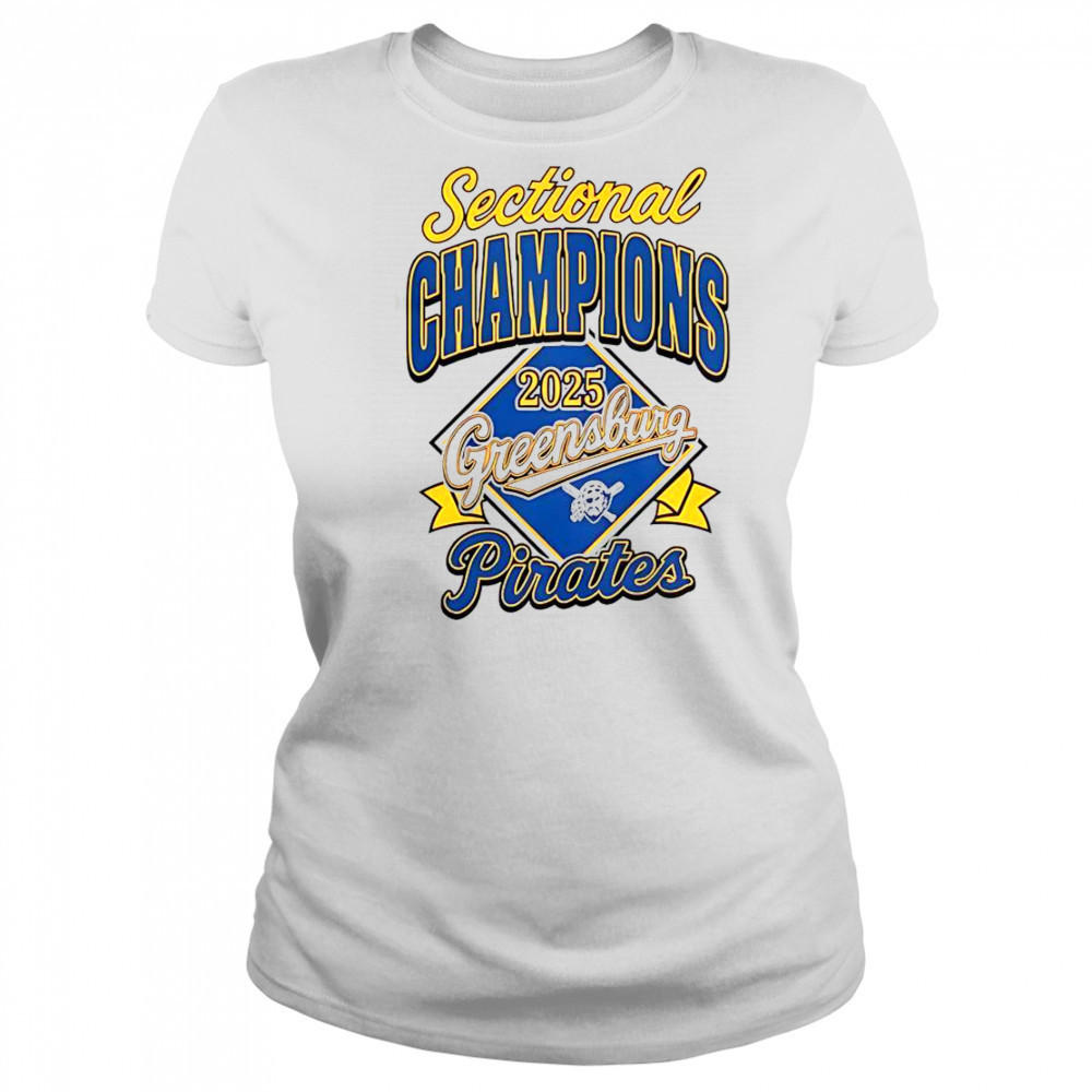 Sectional Champions Greensburg Pirates 2025 T-Shirt Women's T-shirt