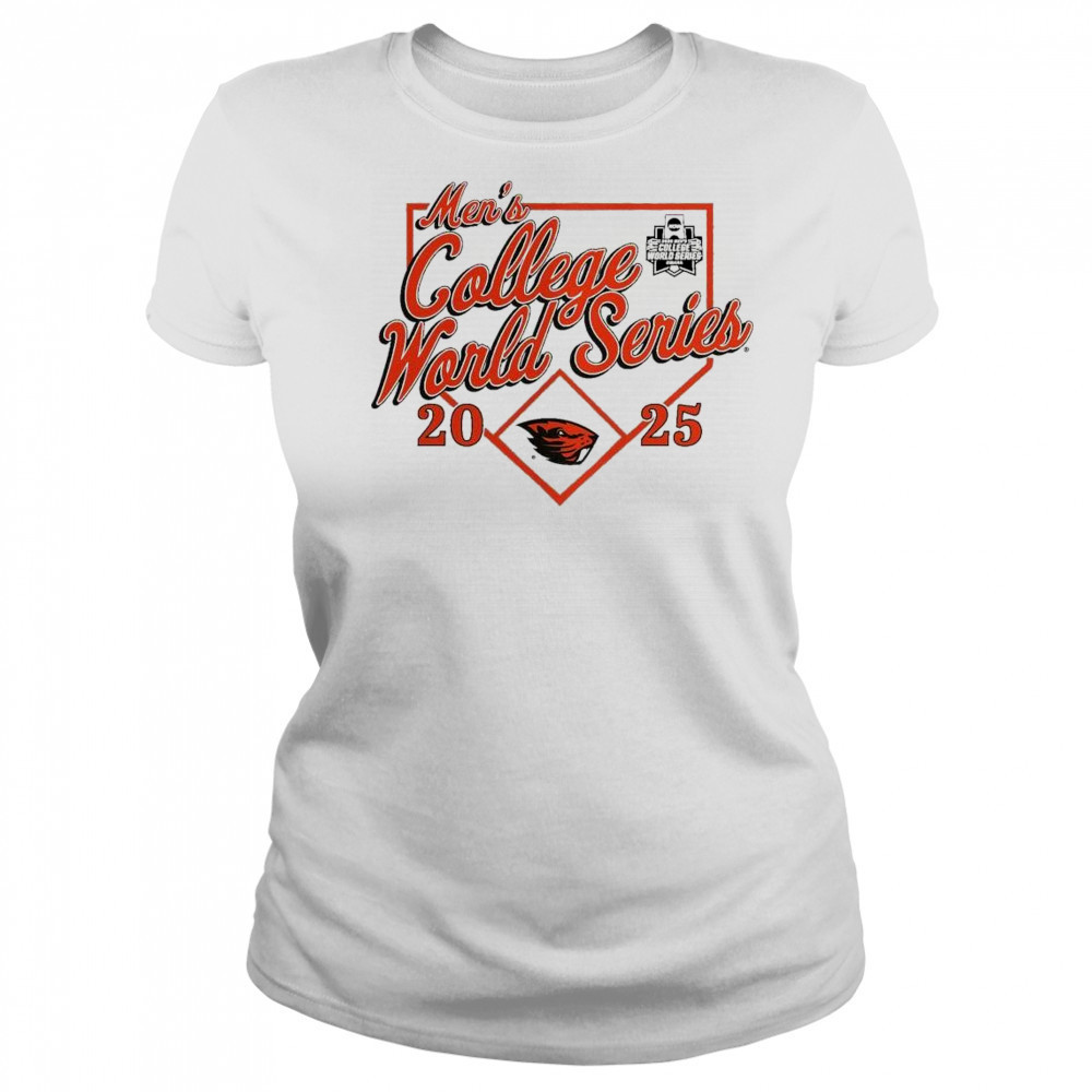 State Beavers 2025 NCAA Baseball Men’s College World Series Bullpen Ace Shirt Women's T-shirt