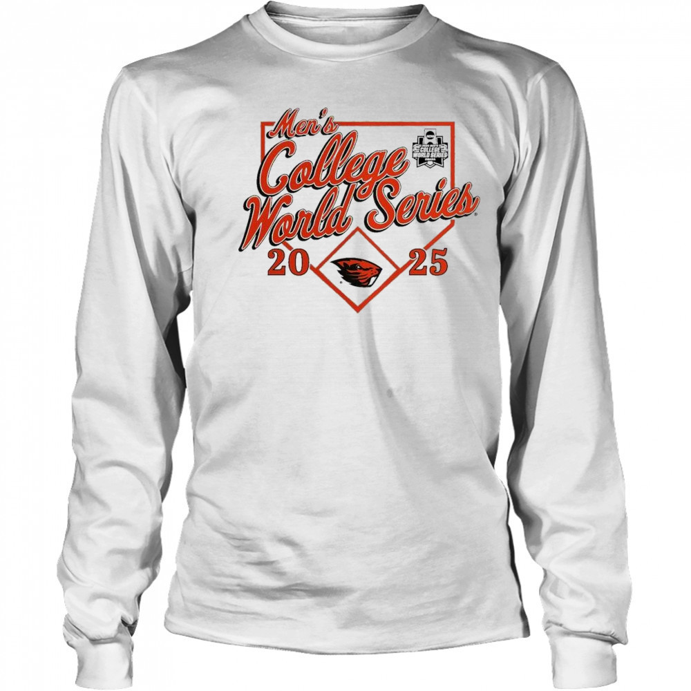 State Beavers 2025 NCAA Baseball Men’s College World Series Bullpen Ace Shirt Long Sleeved