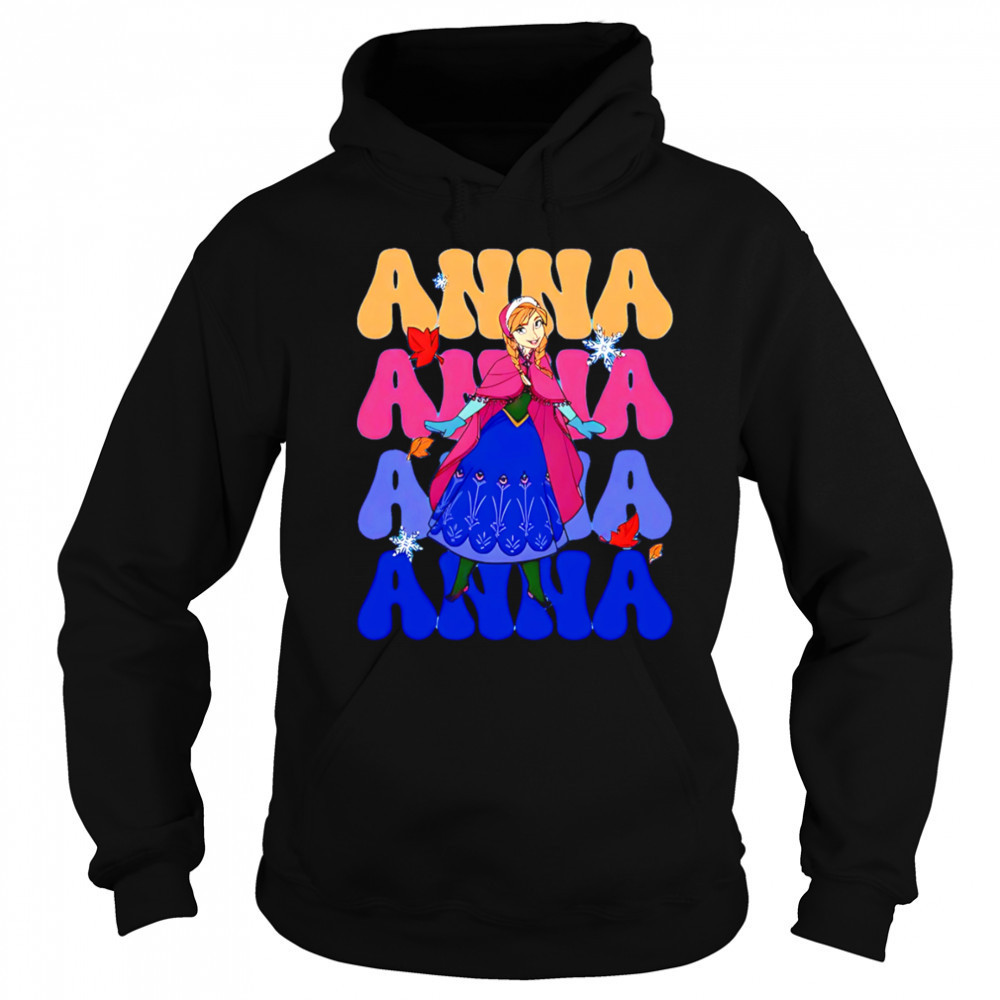 Anna repeat cartoon cute shirt Hoodie