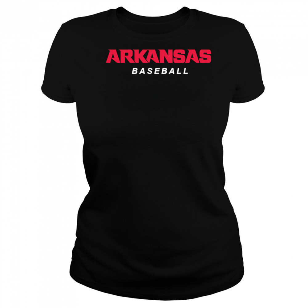 Arkansas Baseball Team Logo Clean Simple Sports Fan shirt Women's T-shirt