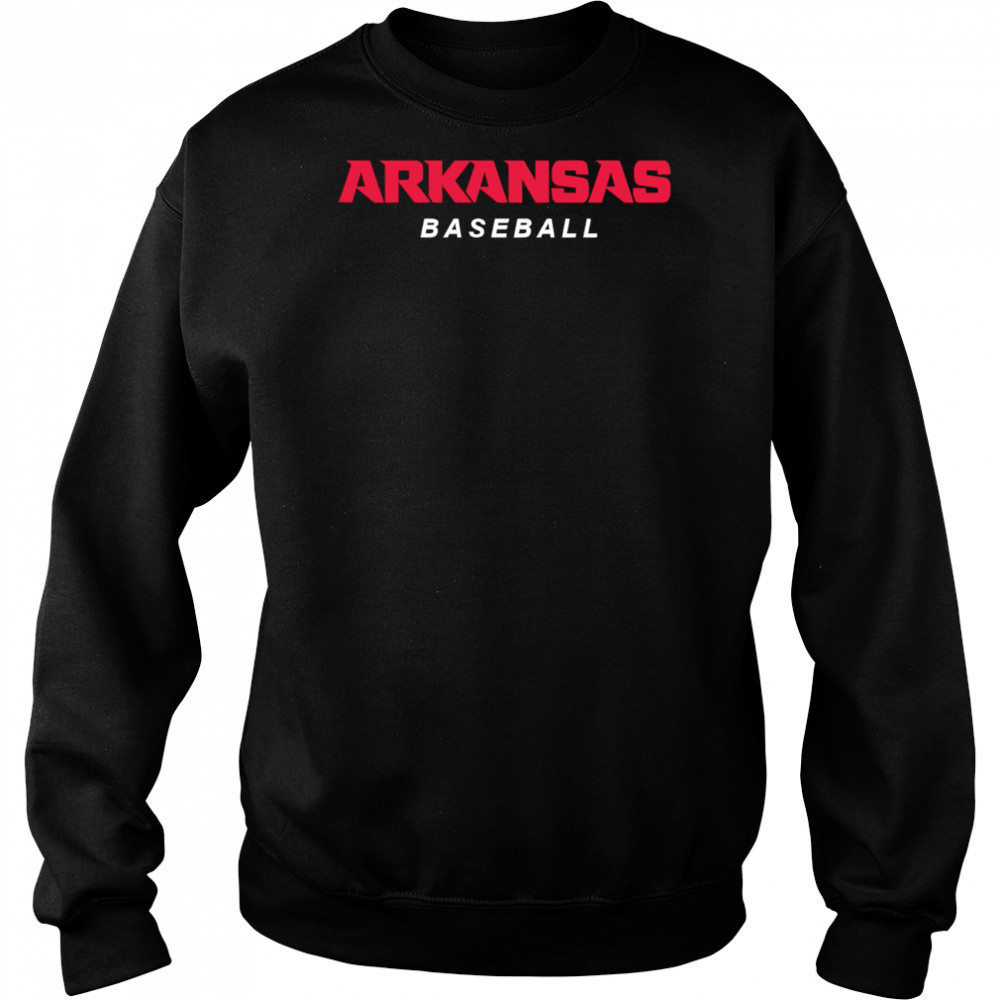 Arkansas Baseball Team Logo Clean Simple Sports Fan shirt Sweatshirt