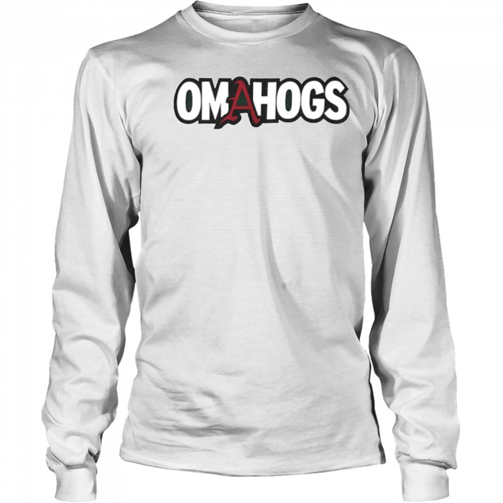 Arkansas Razorbacks Baseball OmaHogs shirt Long Sleeved