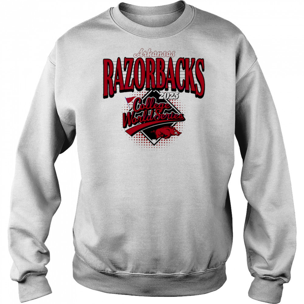 Arkansas Razorbacks College World Series 2025 Baseball Game Day shirt Sweatshirt
