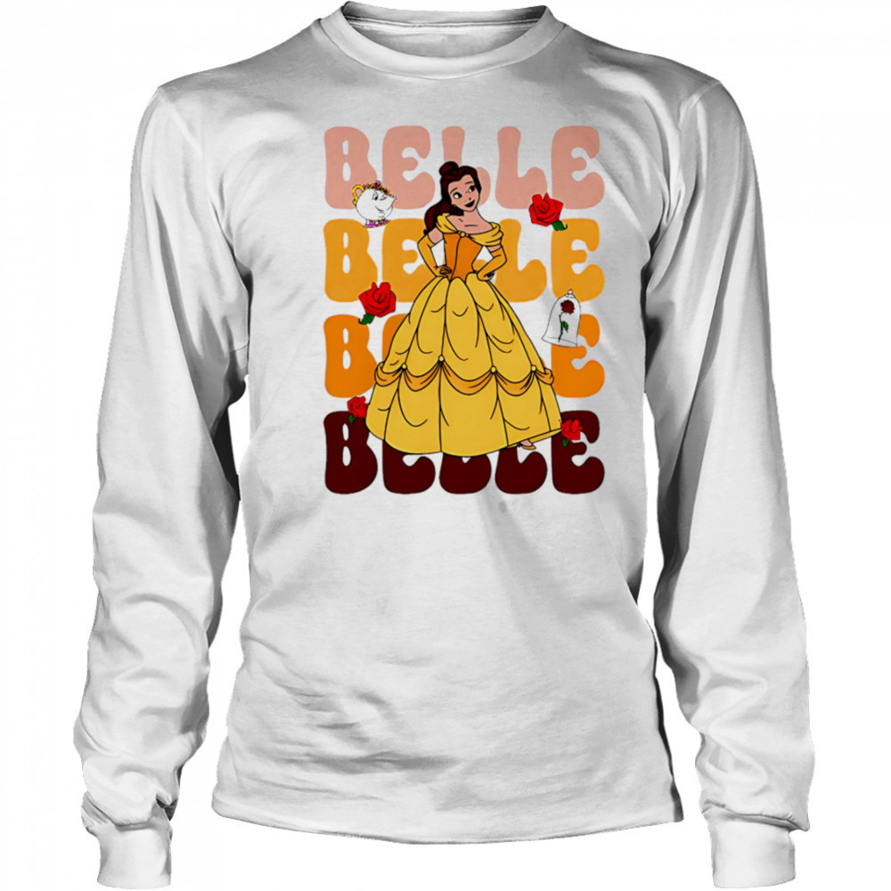 Belce repeat cartoon cute shirt Long Sleeved