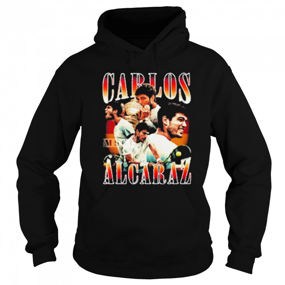 Carlos Alcaraz Graphic Tee Prince Of Clay Wins The Champion Roland Garros 2025 shirt Hoodie