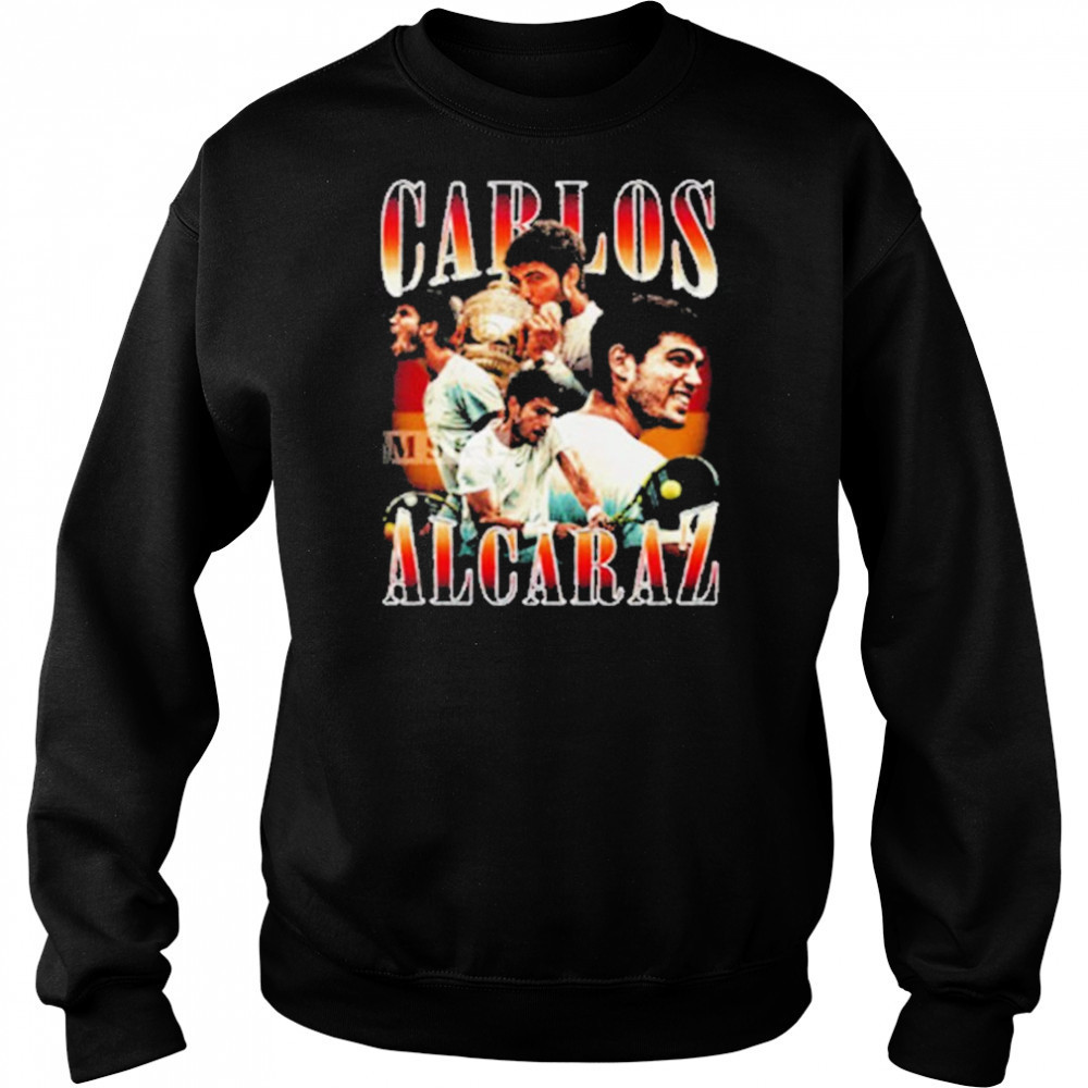 Carlos Alcaraz Graphic Tee Prince Of Clay Wins The Champion Roland Garros 2025 shirt Sweatshirt