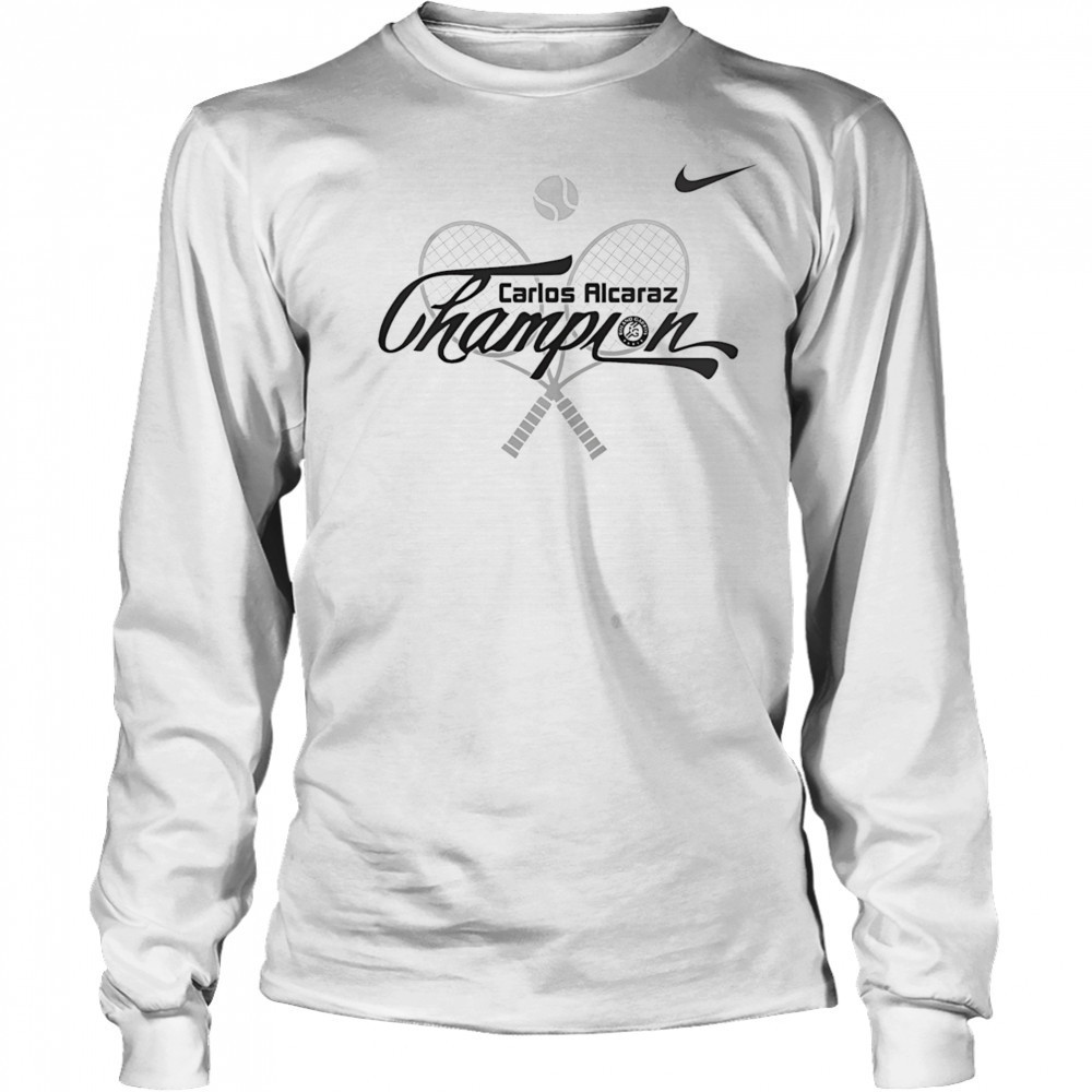 Champions Roland Garros 2025 shirt Long Sleeved