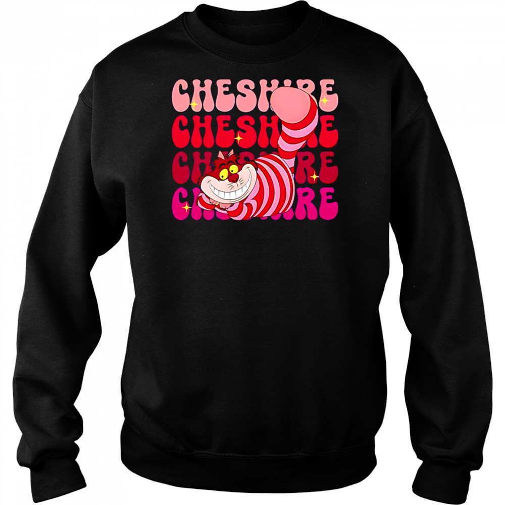 Cheshire repeat cartoon cute shirt Sweatshirt