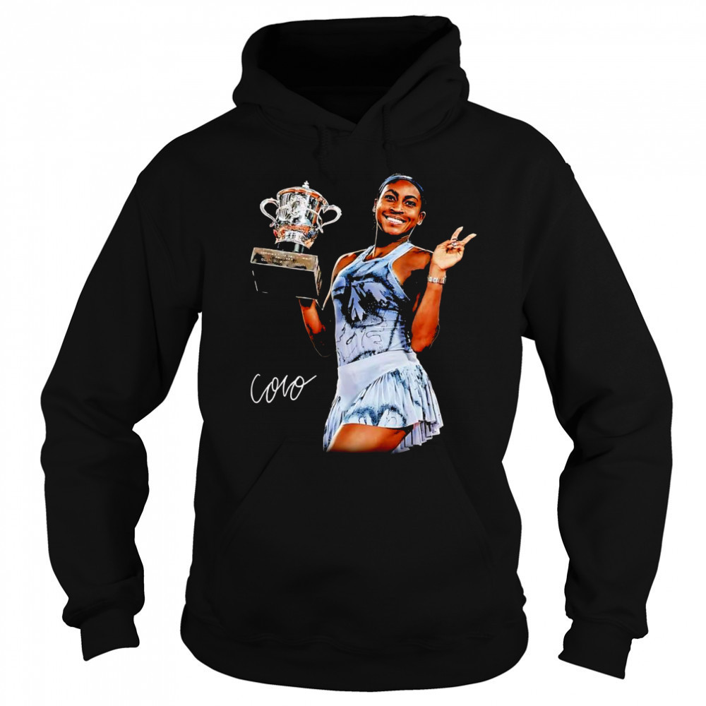 Coco Gauff French Open Deuces shirt Hoodie