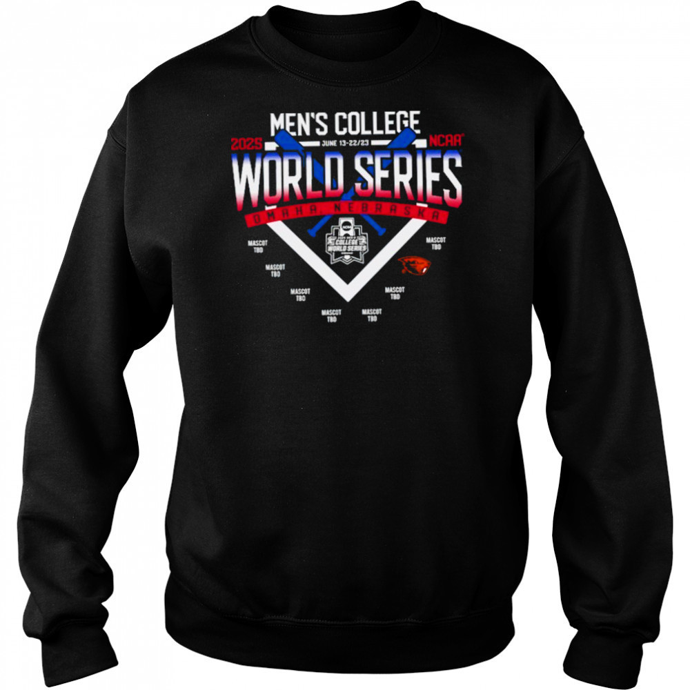 College World Searies 8 Team Tee with Beaver 2025 shirt Sweatshirt