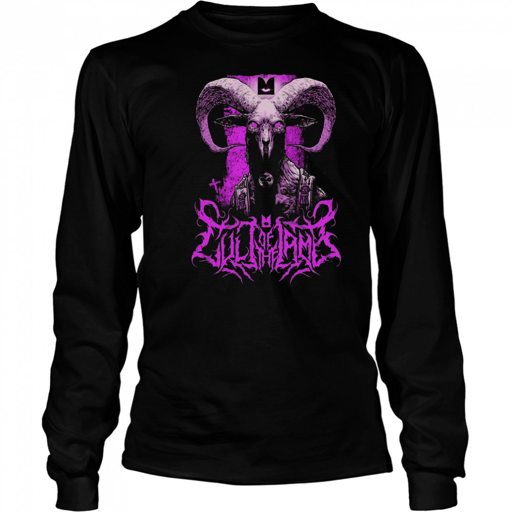 Devolver Digital Cult Of The Lamb Unholy Goat Shirt Long Sleeved