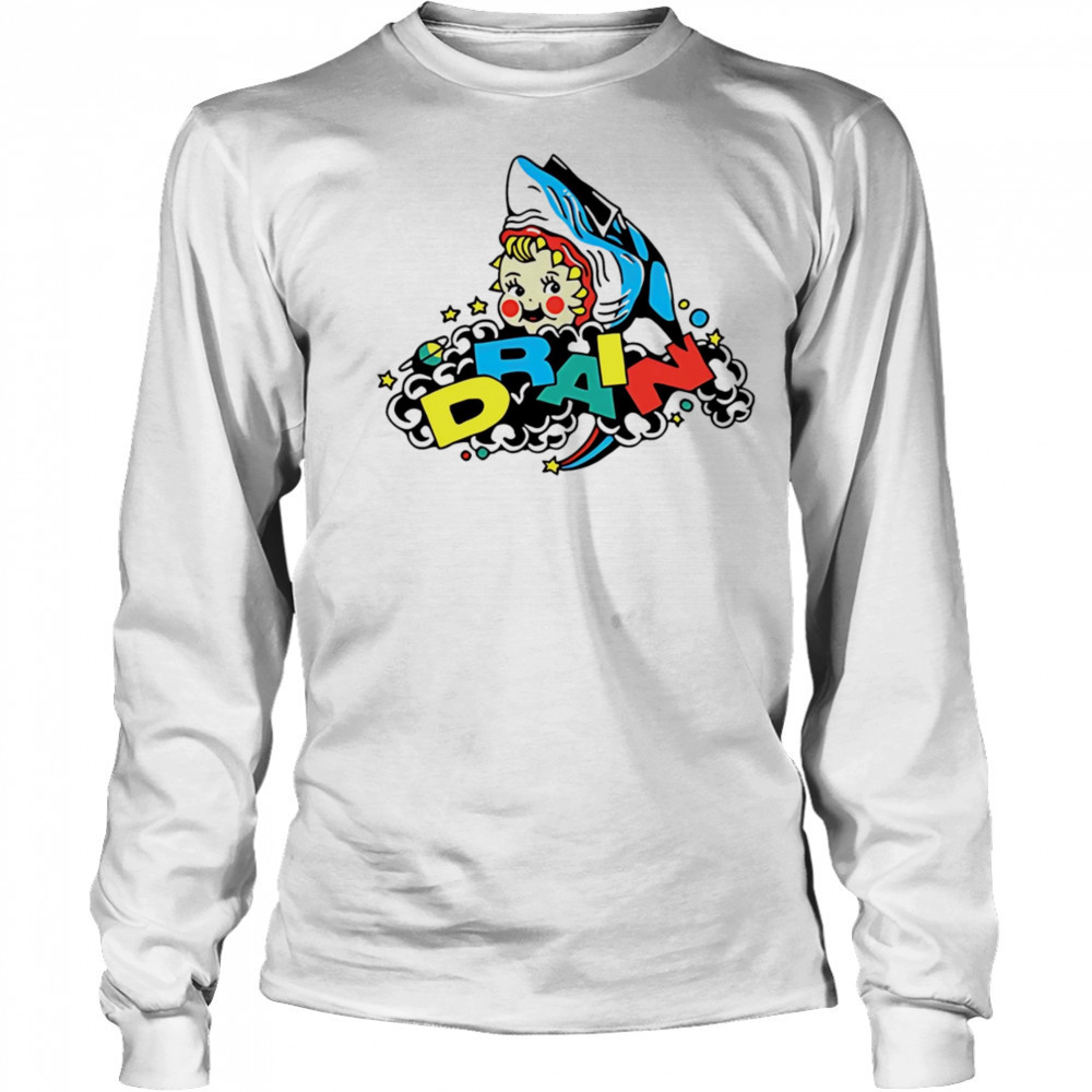 Drain Rainbow shirt Long Sleeved