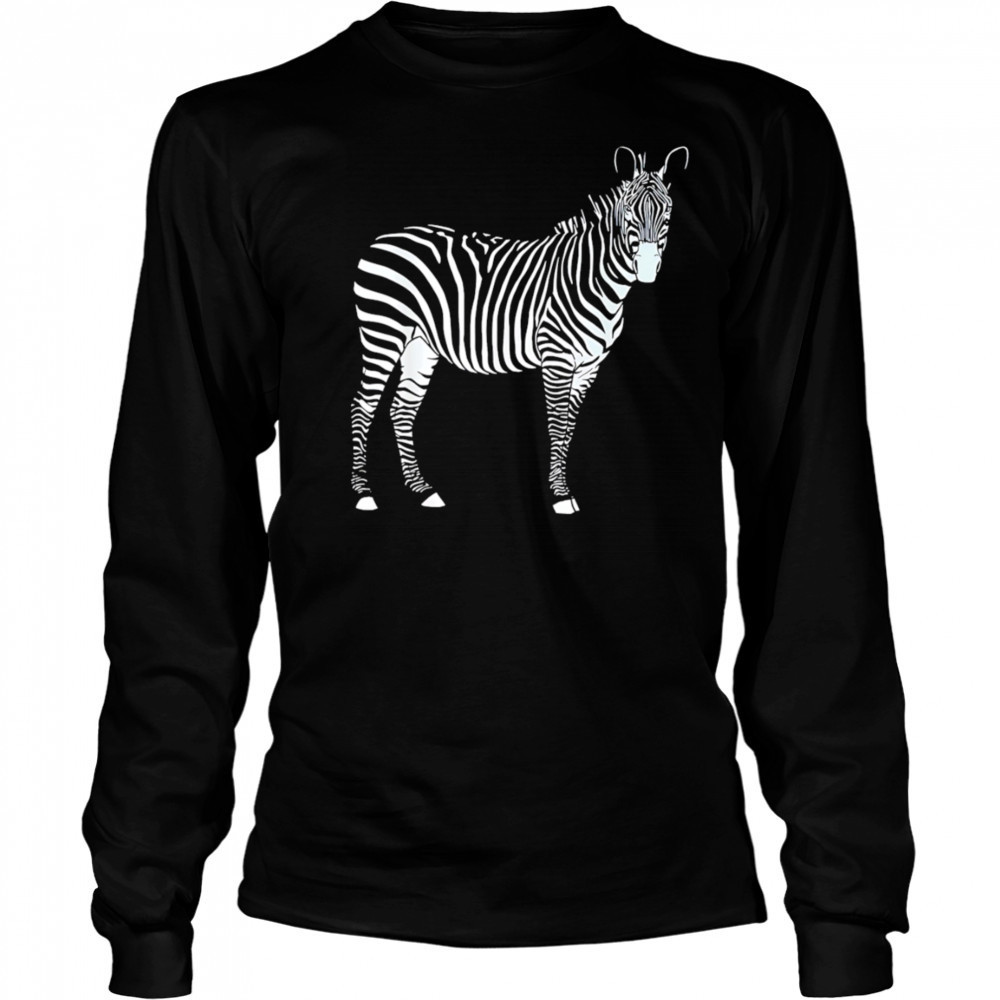 Ed The Zebra shirt Long Sleeved