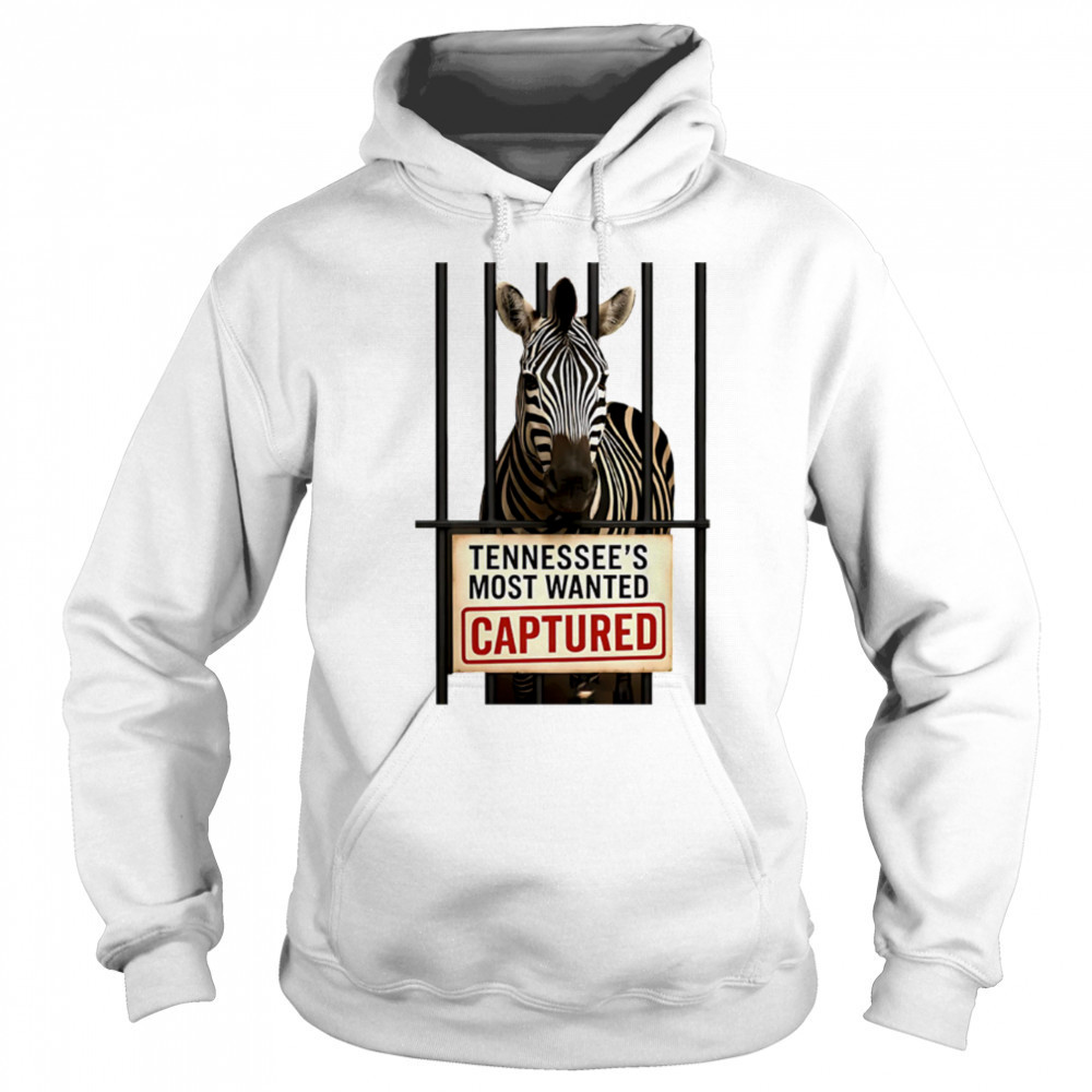 Ed The Zebra Tennessee’s Most Wanted Captured shirt Hoodie