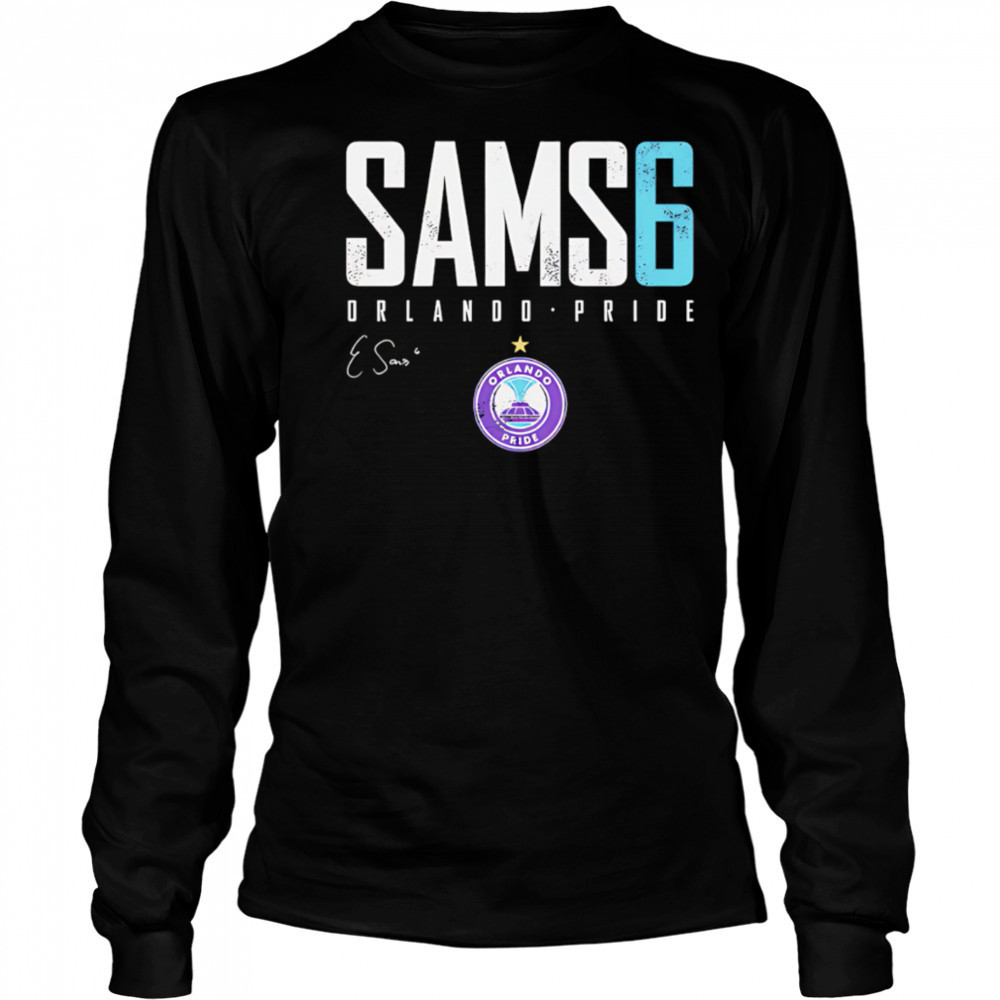 Emily Sams Orlando Pride Elite 6 shirt Long Sleeved