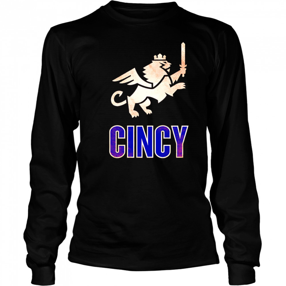 FC Cincinnati Orange Logo shirt Long Sleeved