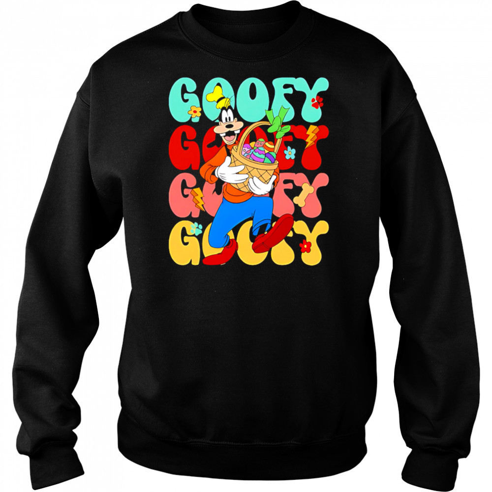 Goofy repeat cartoon cute shirt Sweatshirt