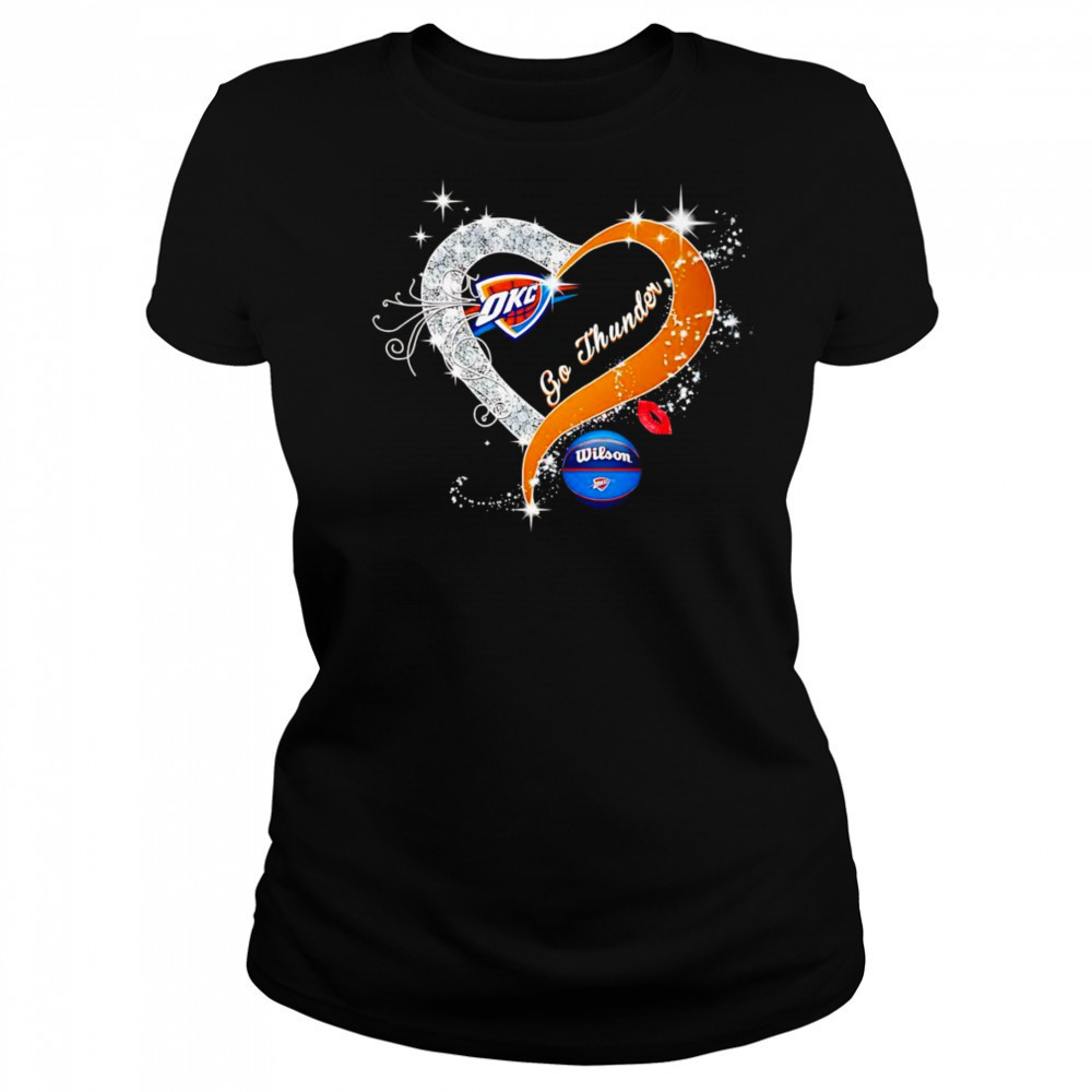 Heart go Thunder diamond shirt Women's T-shirt