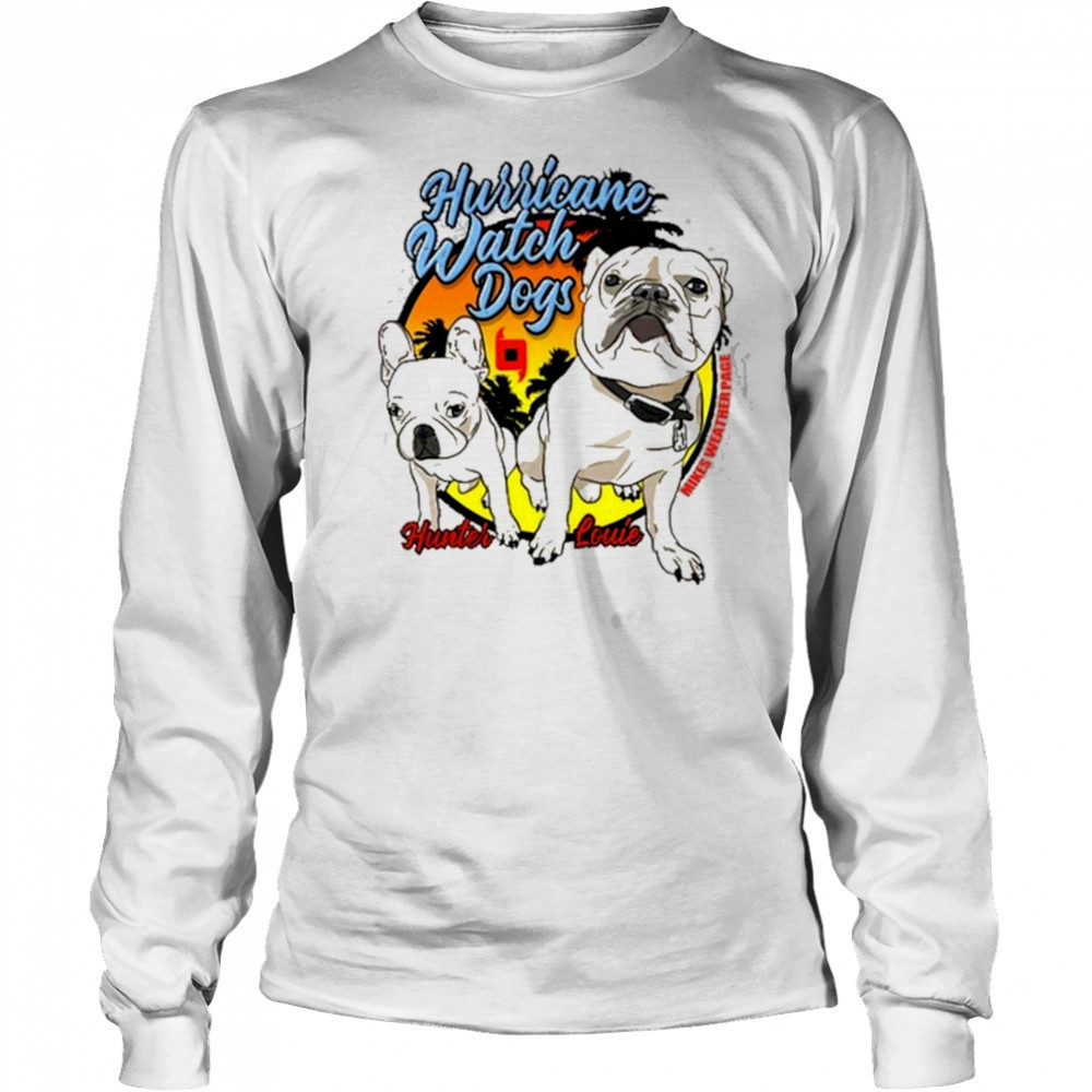 Hurricane Watch Dogs Hunter Louie Shirt Long Sleeved