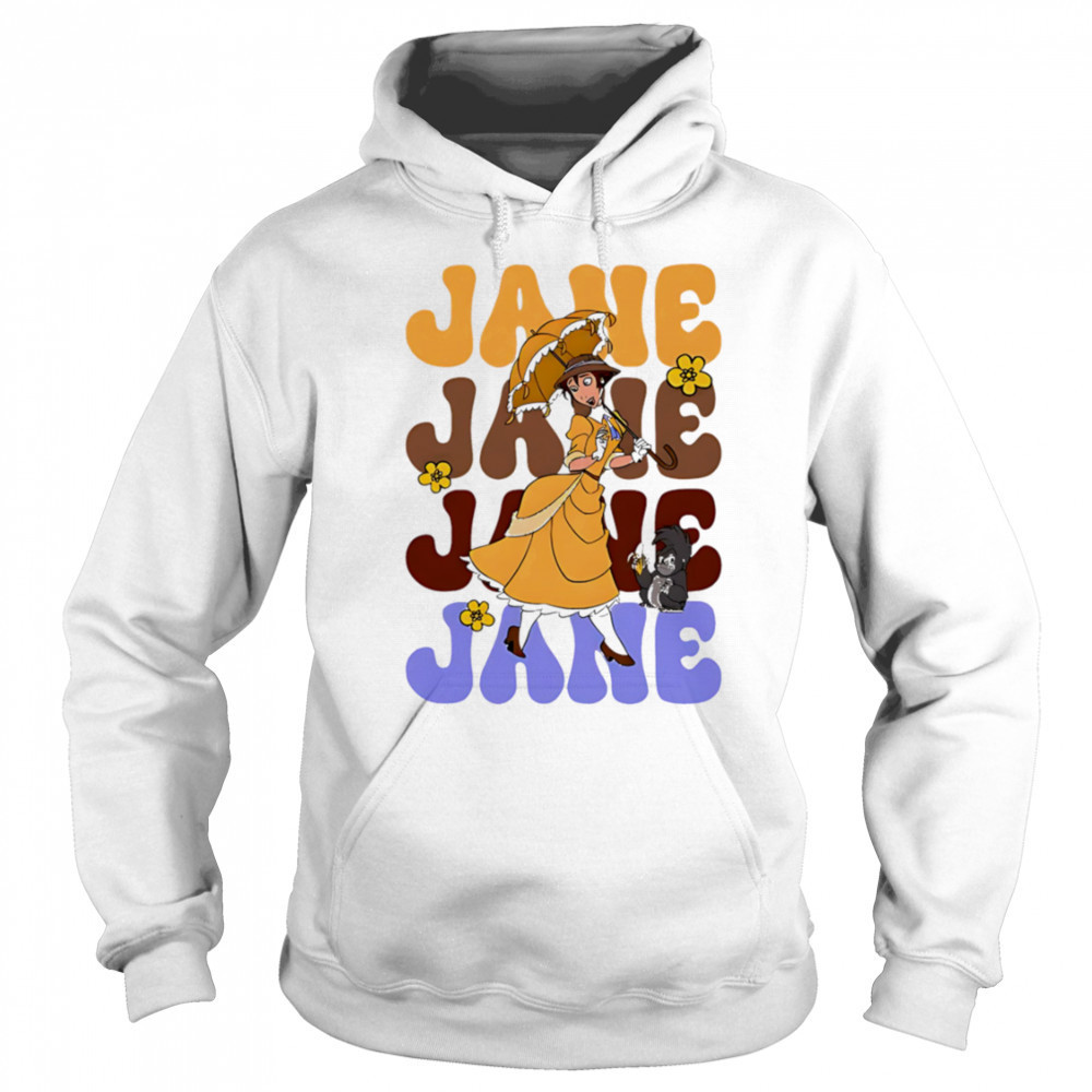 Jane repeat cartoon cute shirt Hoodie