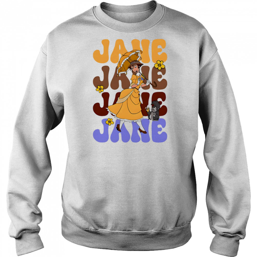Jane repeat cartoon cute shirt Sweatshirt