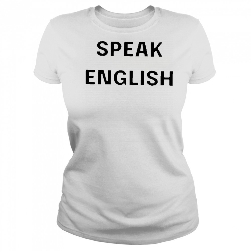 John Rocker Wearing Speak English Shirt Women's T-shirt