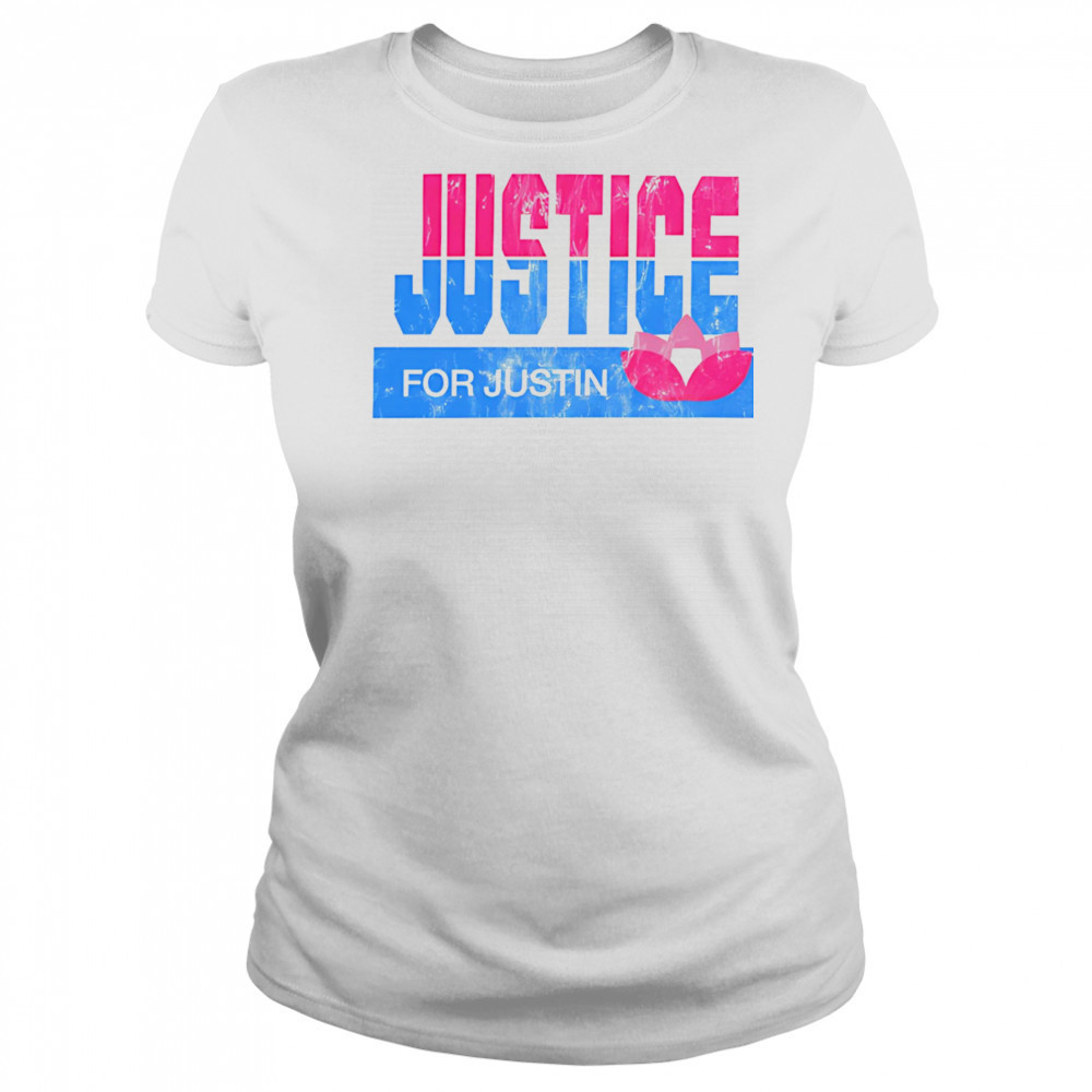 Justice for Justin lotus flower shirt Women's T-shirt