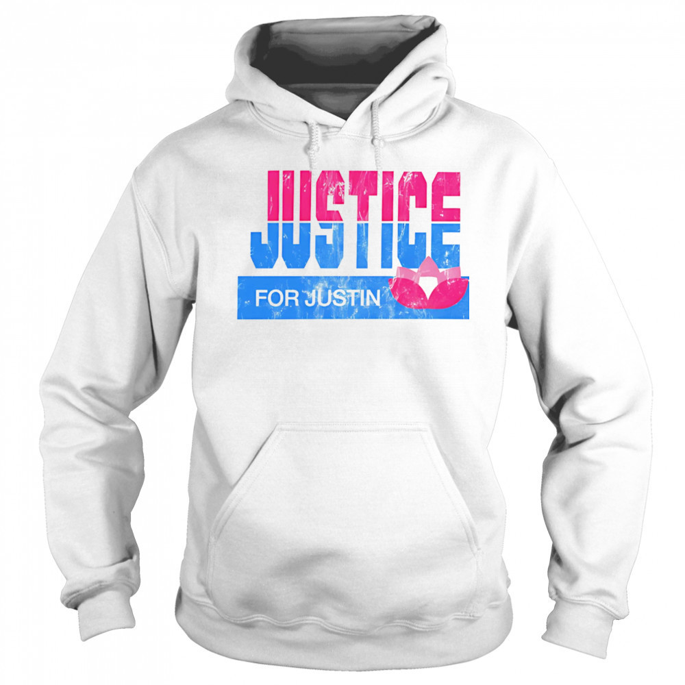 Justice for Justin lotus flower shirt Hoodie