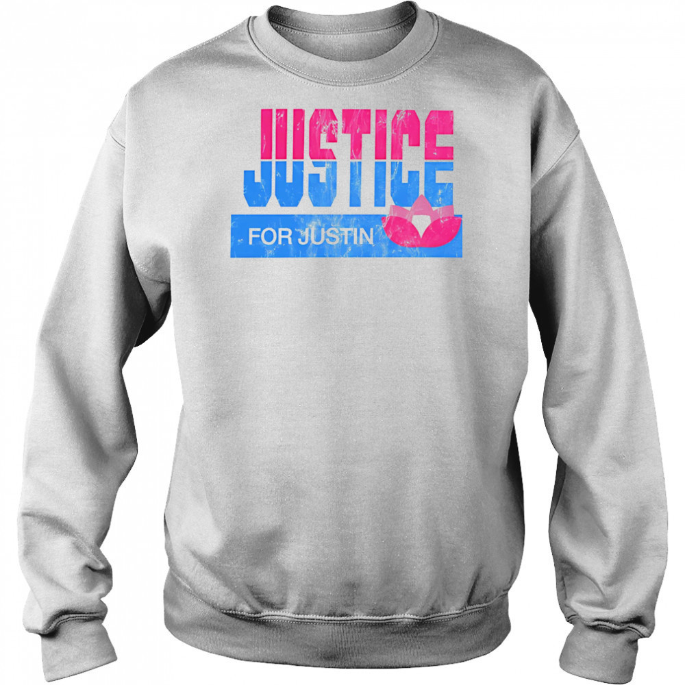 Justice for Justin lotus flower shirt Sweatshirt
