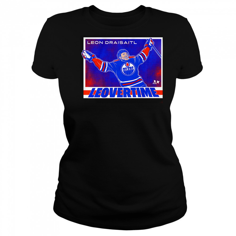 Leon Draisaitl Edmonton Oilers Leovertime shirt Women's T-shirt