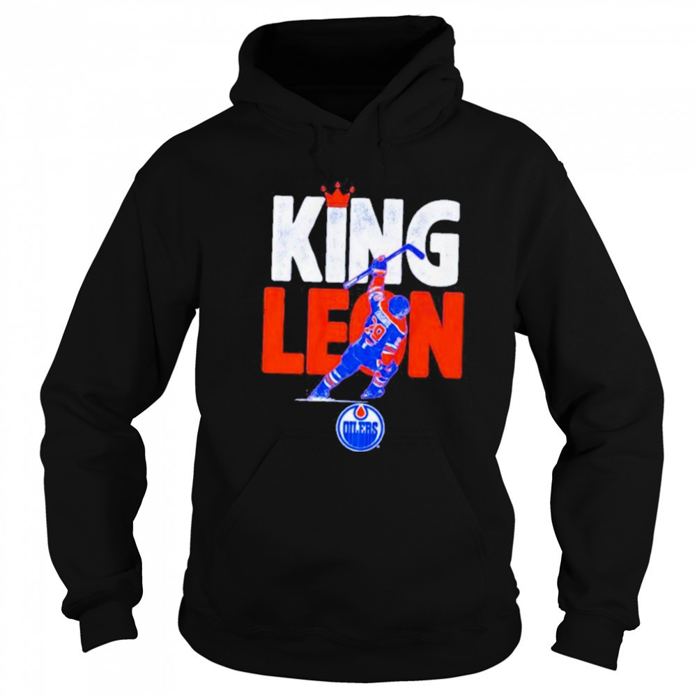 Leon Draisaitl King Leon Edmonton Oilers Merch T-Shirt Hoodie