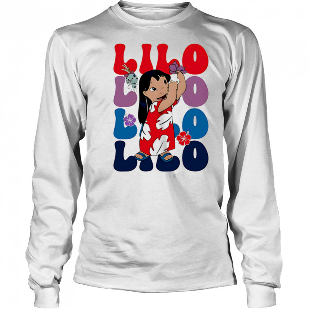 Lilo Pelekai repeat cartoon cute shirt Long Sleeved