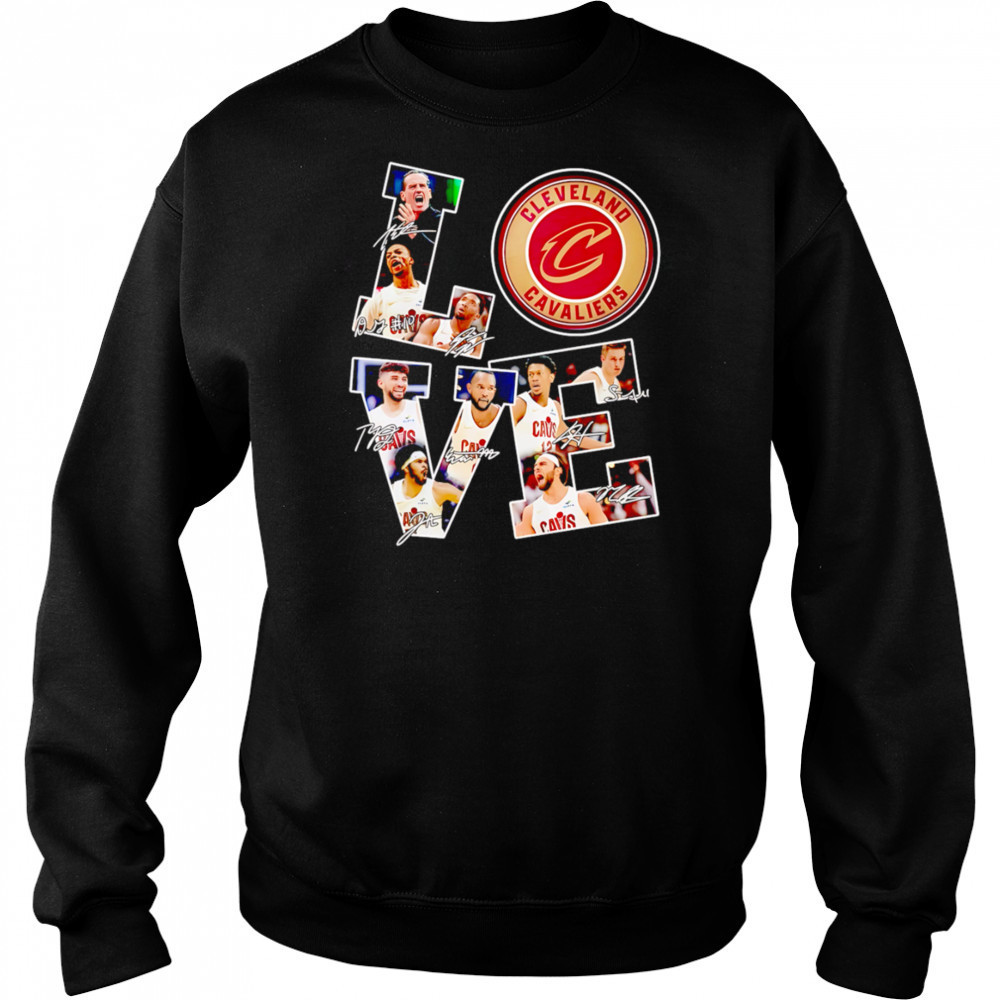 Love Cleveland Cavaliers Basketball Signature shirt Sweatshirt