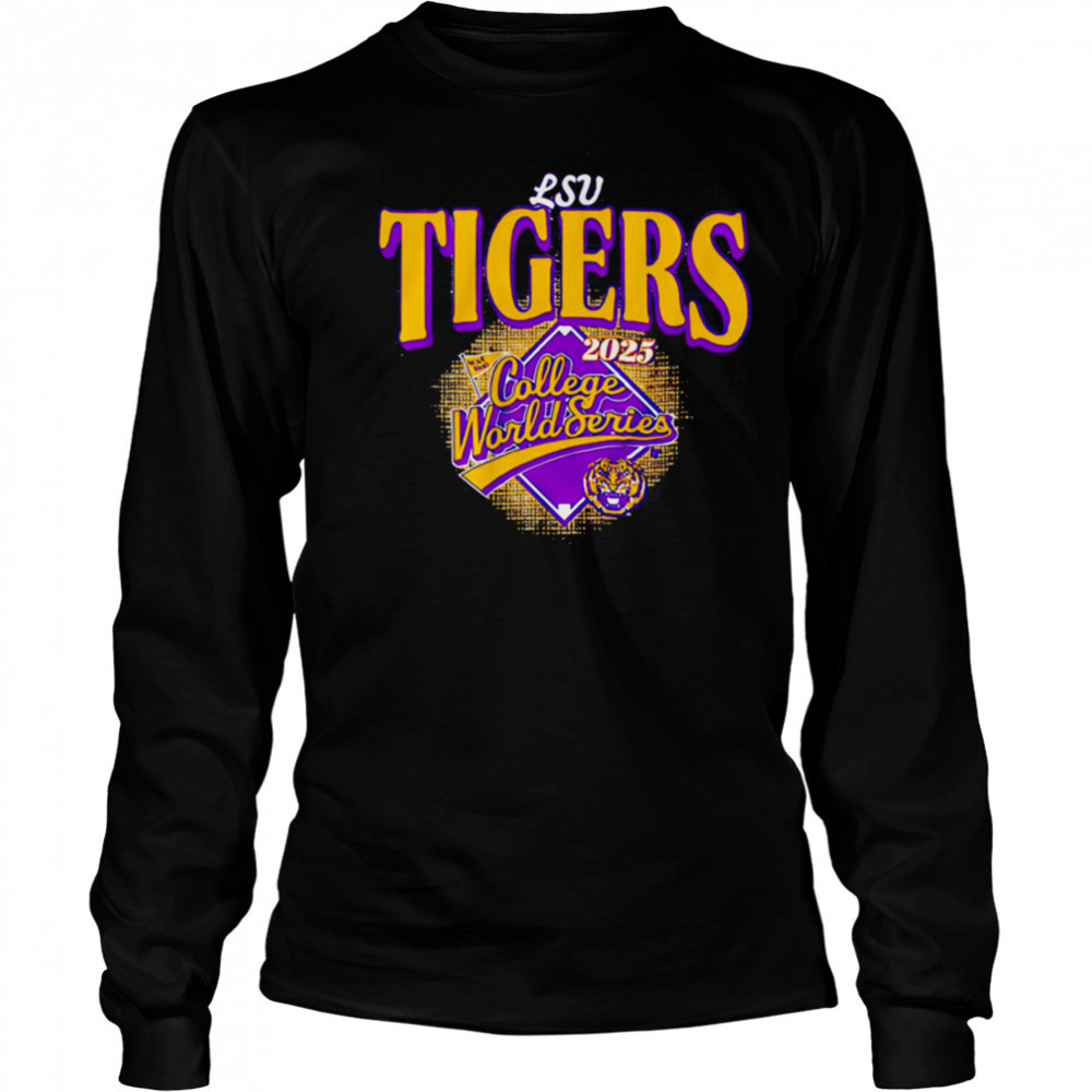 LSU Baseball 2025 College World Series shirt Long Sleeved