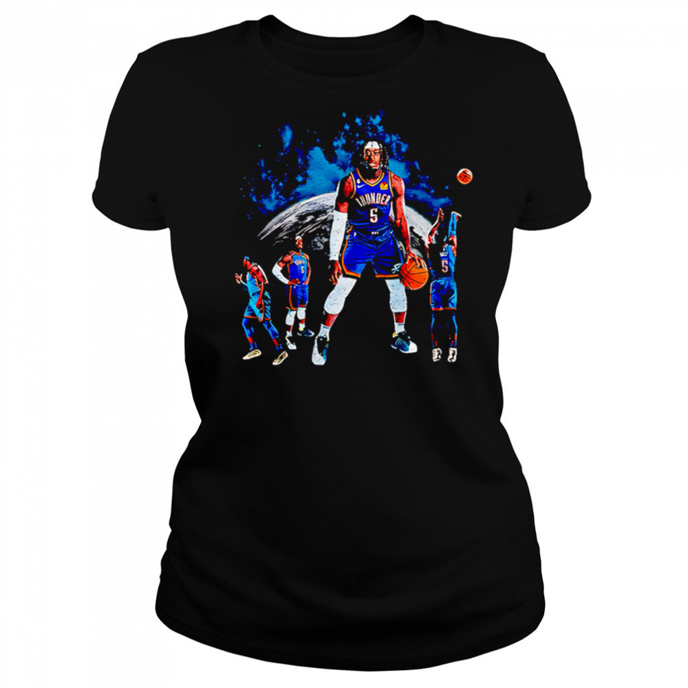 Luguentz Dort Okc Playoff Thunder Up shirt Women's T-shirt