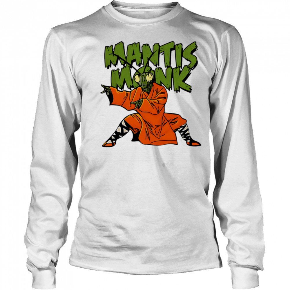 Mantis Monk kung fu shirt Long Sleeved