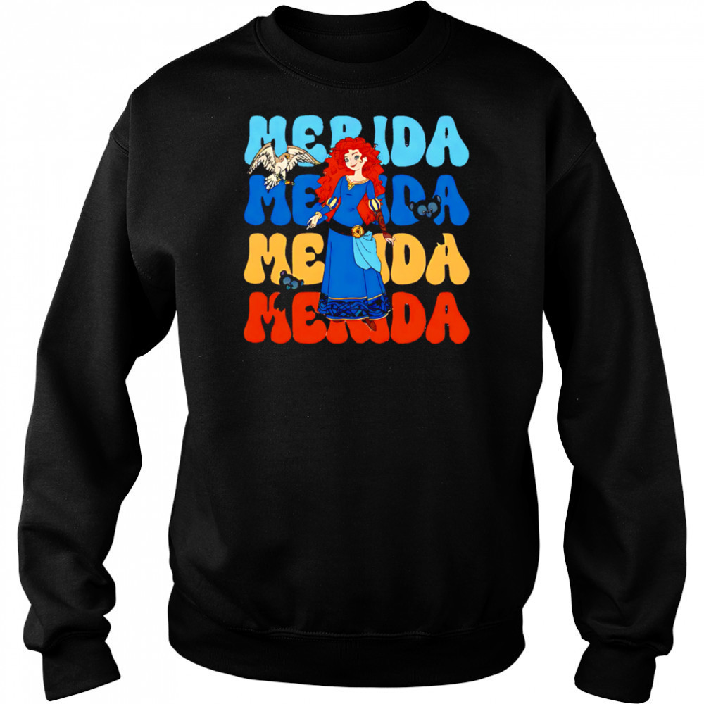 Merida repeat cartoon cute shirt Sweatshirt