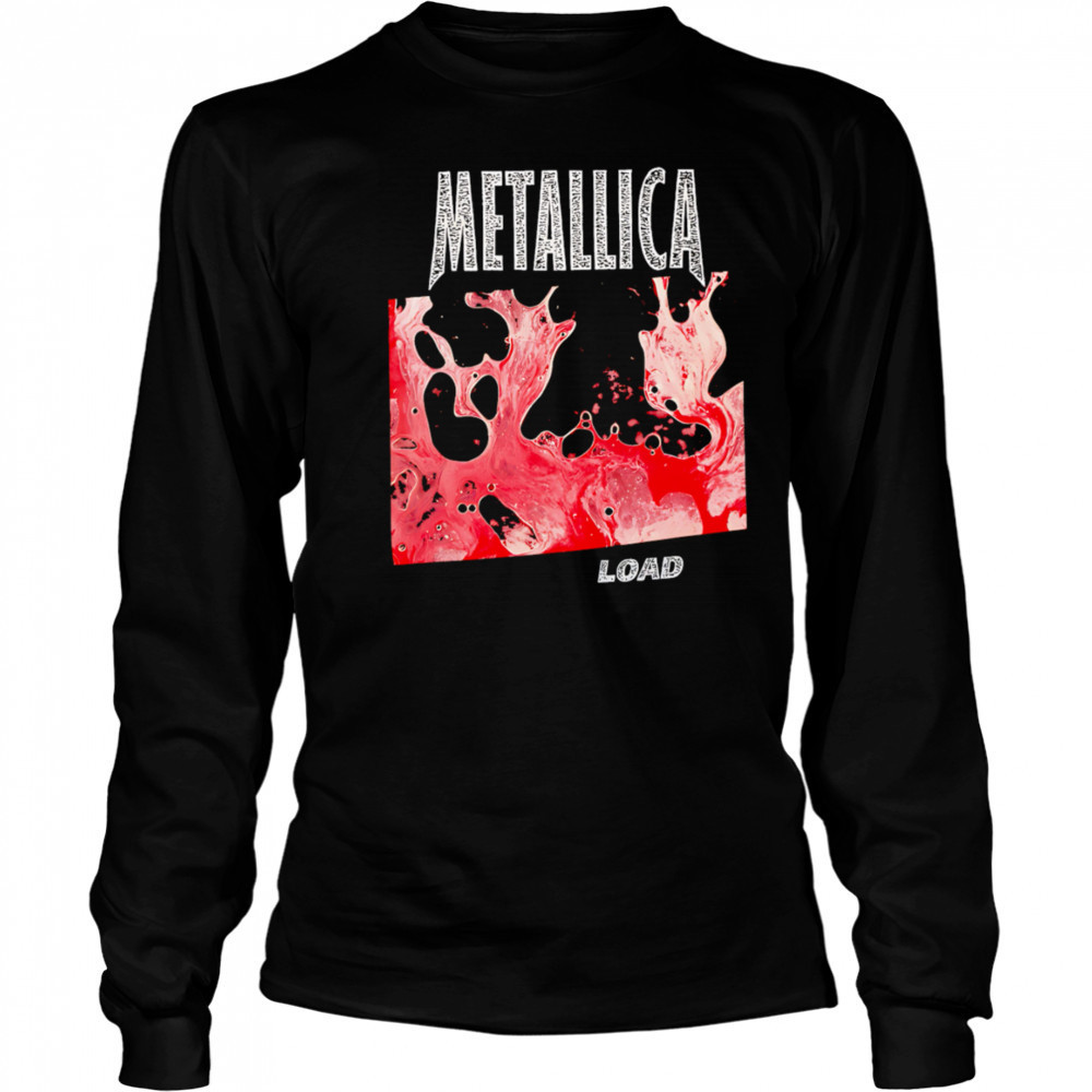 Metallica Load Abstract Album Cover Rock shirt Long Sleeved