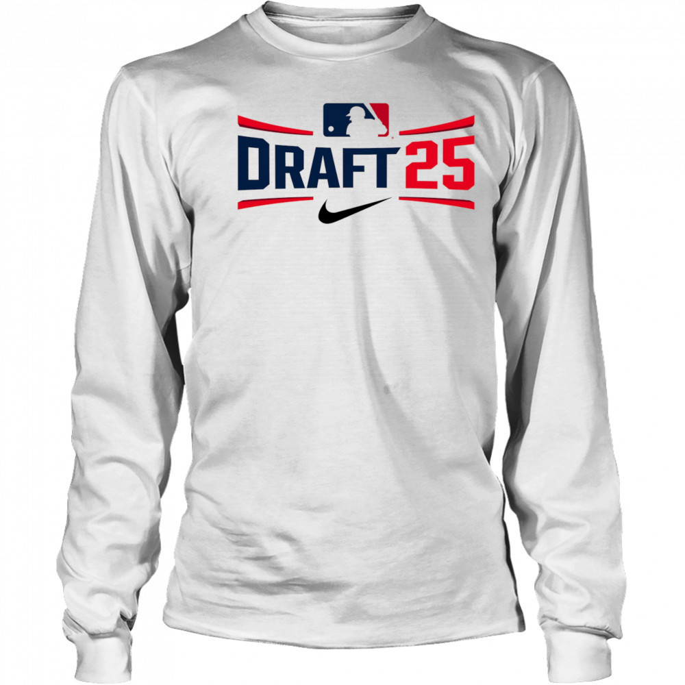 MLB Draft 25 logo shirt Long Sleeved